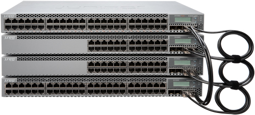 EX3300 Virtual Chassis connections